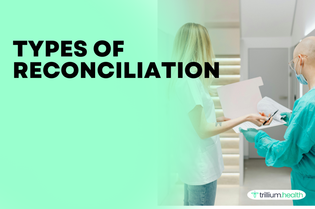 Types of reconciliation