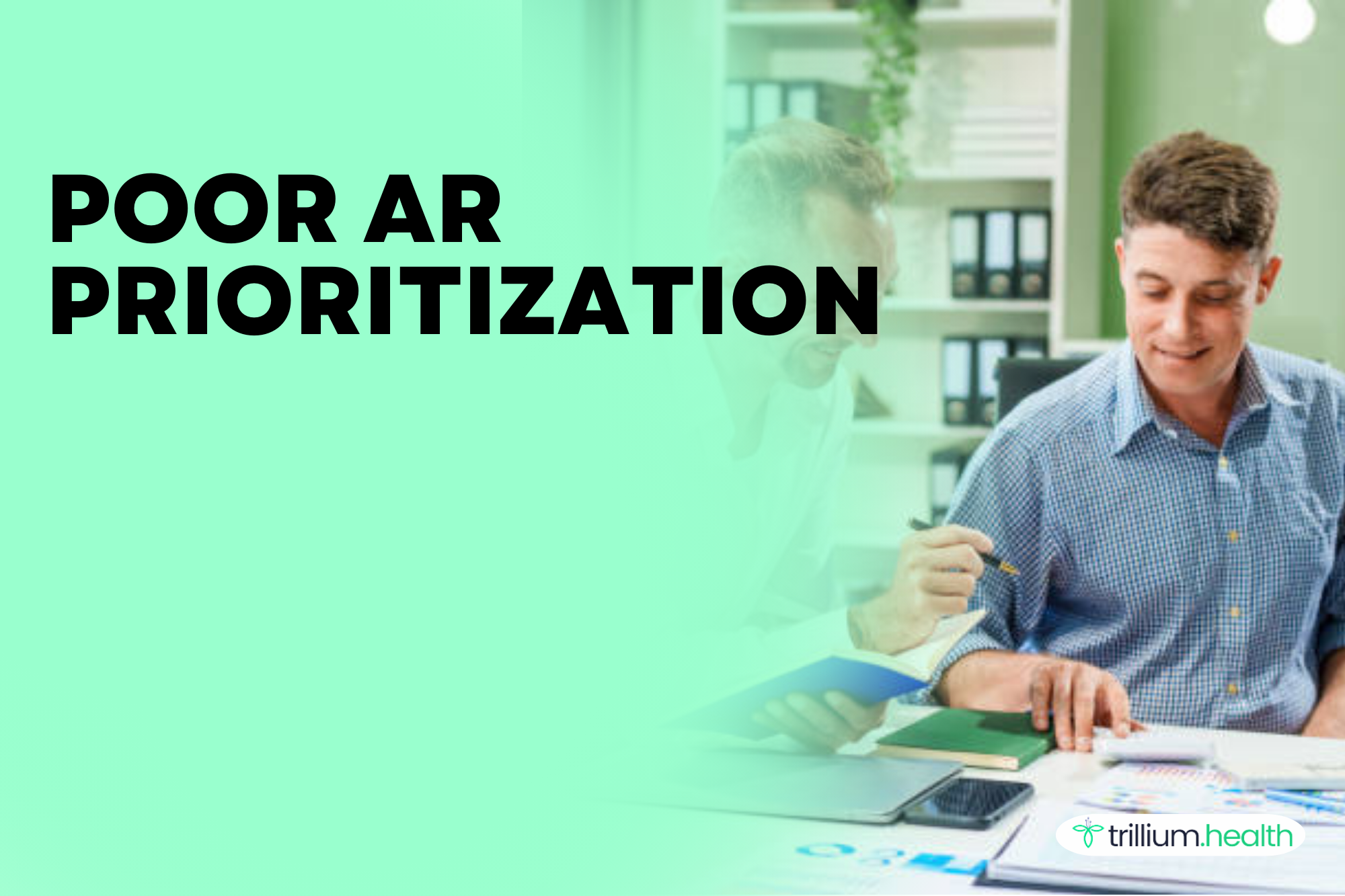 How does poor AR prioritization create false backlogs and staff burnout?