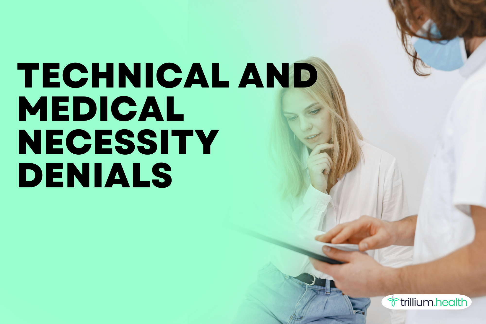 How Can AI Distinguish Technical Denials from Medical Necessity Denials?